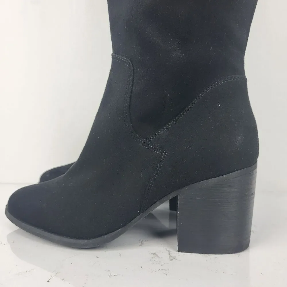 BP Luke Over the Knee Boots Black size 8